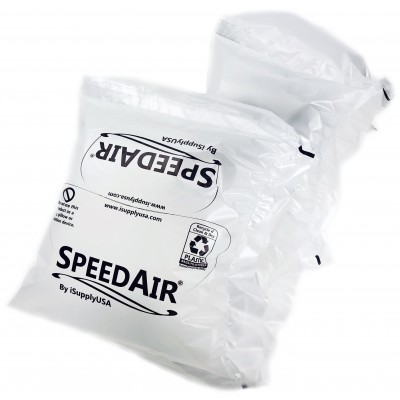 SpeedAir SA88PF-120 8x8 Air Pillows 120 GALLON Void Fill Packaging Shipping Packing Peanuts Cushion Prefilled With Air - 252 Count