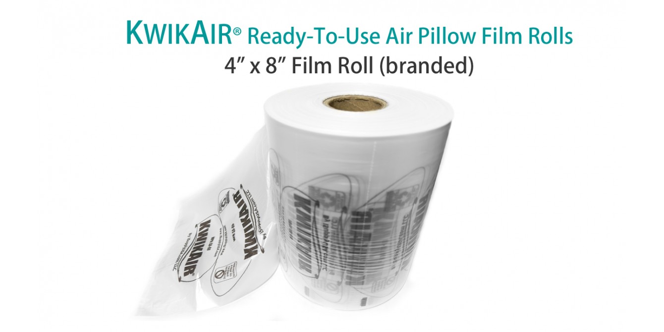 KwikAir Air Pillow 4x8" Bubble Film Roll